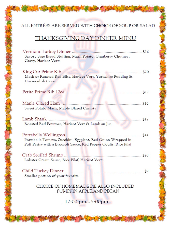 158 - TGVG MENU 2013