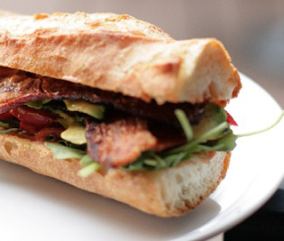 monday magazine - baguette snack recipes