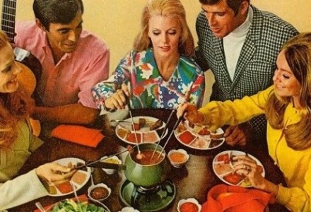 1970's fondue party kit